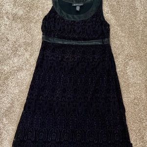 INC Petite Black lace dress